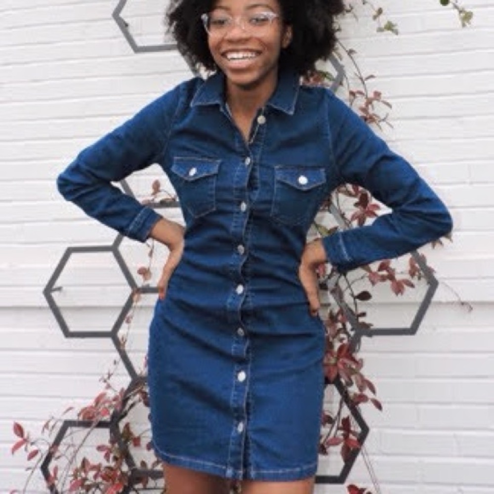 Zara denim dress